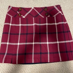 Plaid skirt